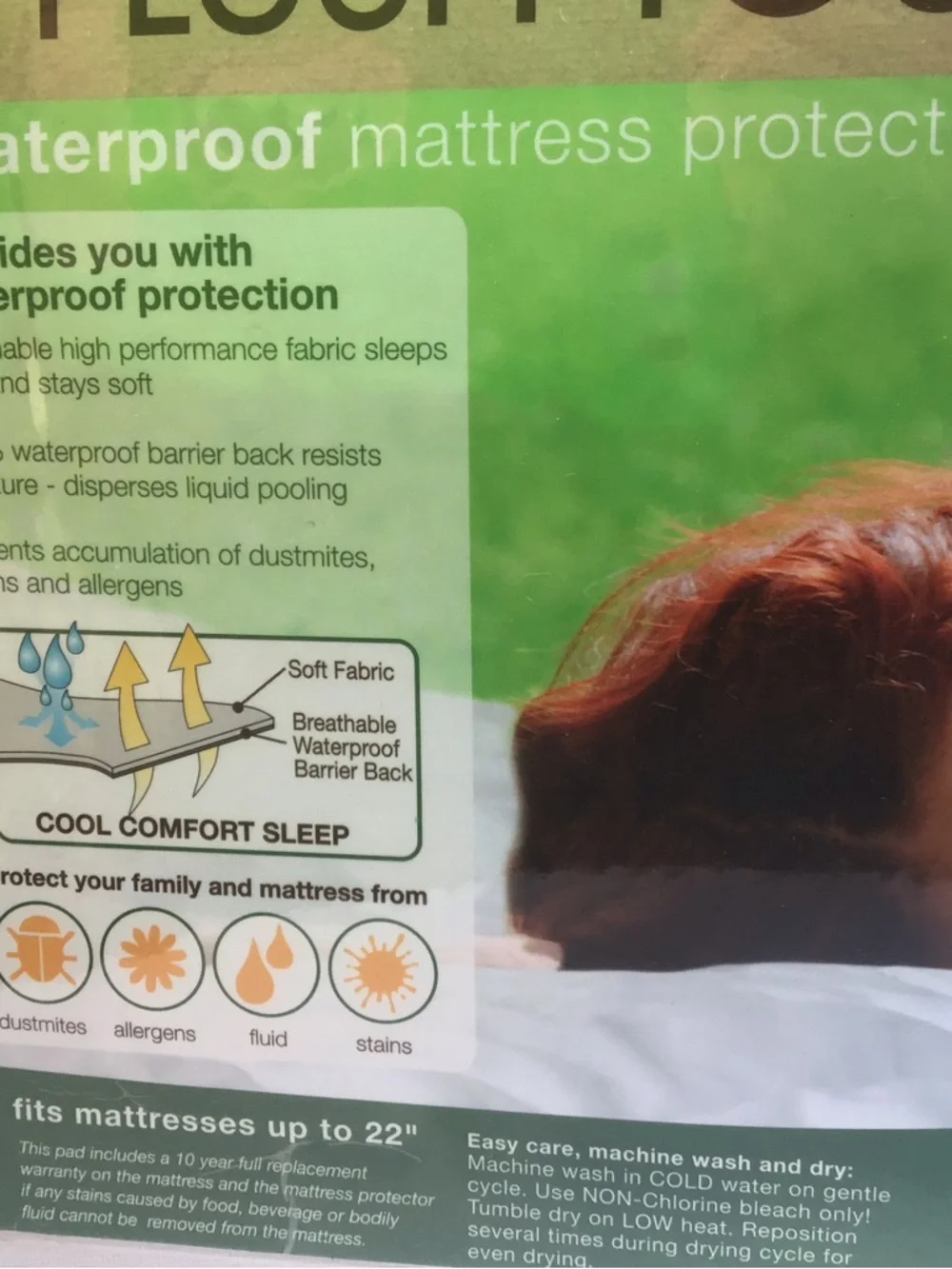 NEW ‘Plush Touch’ Waterproof Mattress Protector - KING